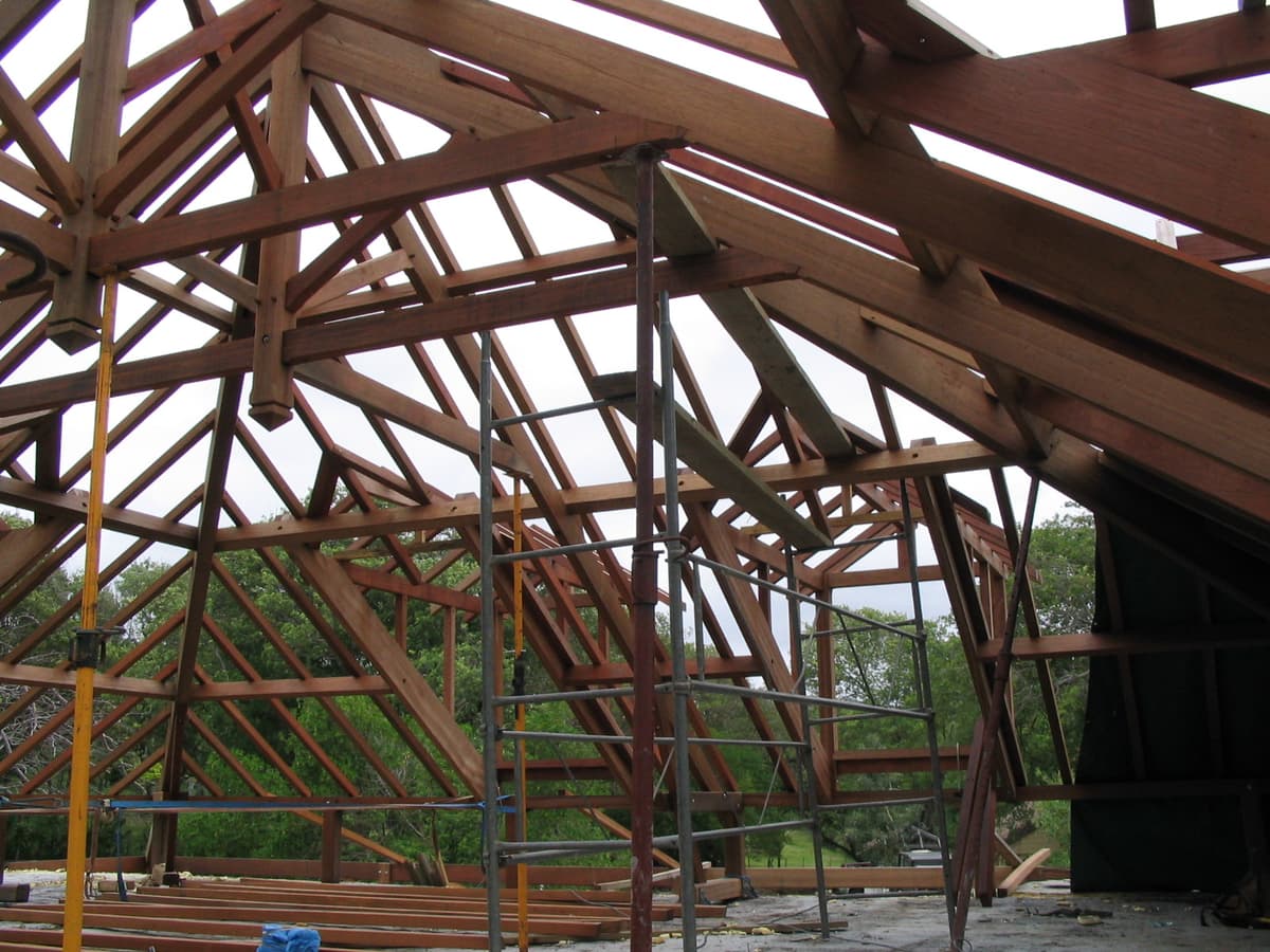 Assemblage de fermes industrielles