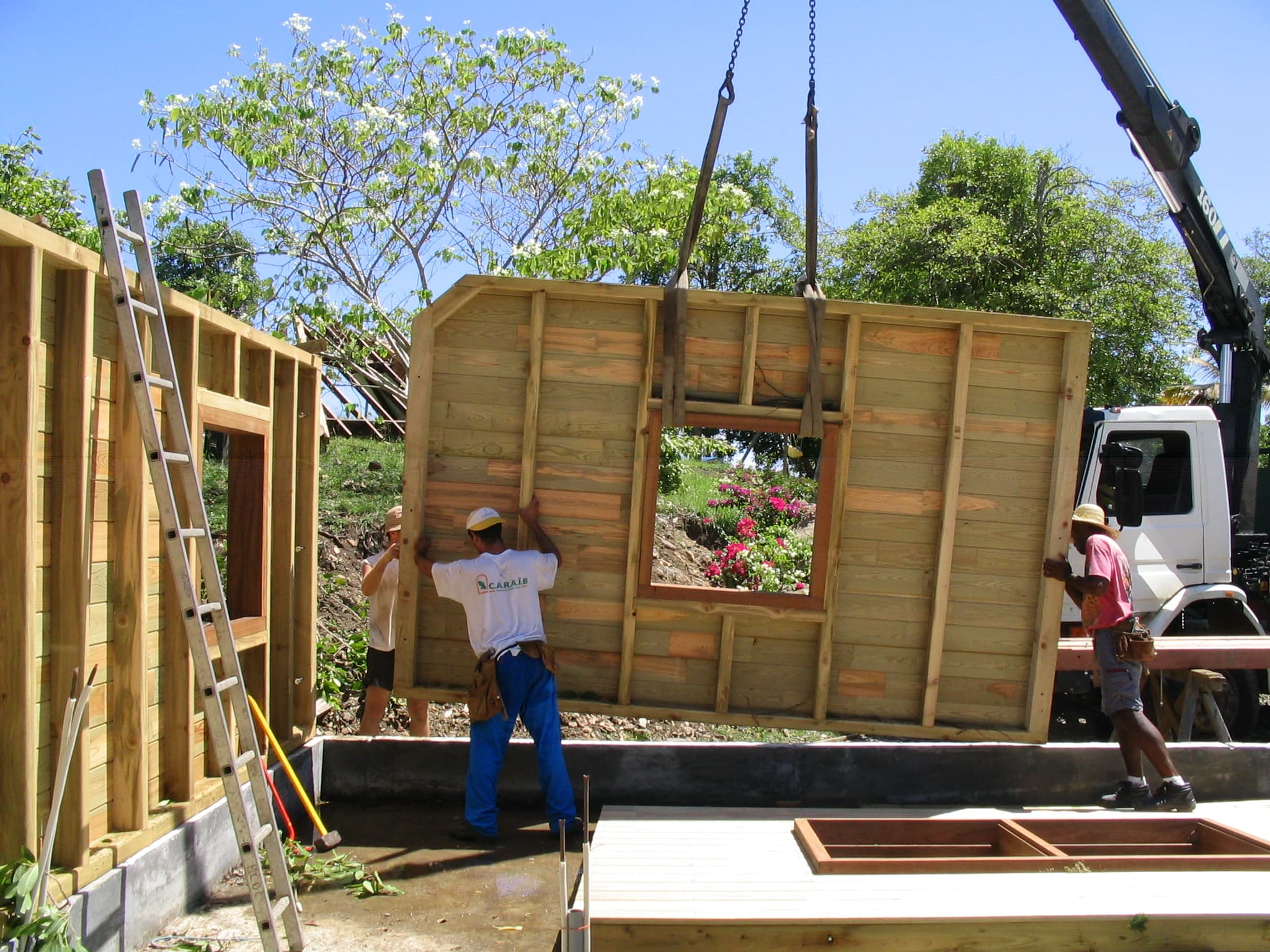 Construction de maisons à ossature bois - visuel 1